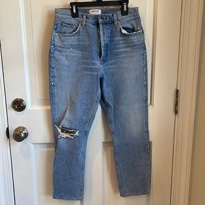 Agolde Riley Cropped